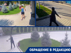 Выливает краску, разбивает бутылки: волгодончанка по неизвестным причинам портит чужое имущество