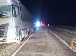 Под Морозовском КАМАЗ насмерть сбил молодого пешехода