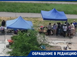 Борьбу с несанкционированной торговлей ведут жители МКД на Энтузиастов