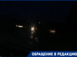 «Из-за вашей экономии могут погибнуть люди»: волгодончанка показала кромешную тьму на улицах города 