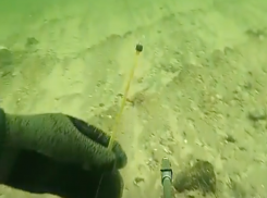 Десяток опасных ртутных градусников во время подводной охоты нашел волгодонец на дне реки Дон 
