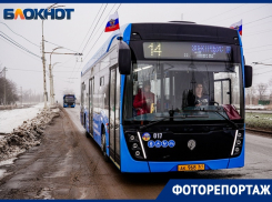 Электробус выплыл из тумана: как в Волгодонске прошел запуск электробусного движения