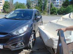 На Степной прицеп «Нивы»  оторвался от автомобиля и протаранил  припаркованную машину