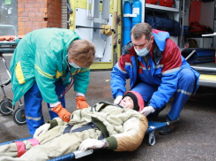 Волгодонские спасатели участвуют во Всероссийской тренировке МЧС