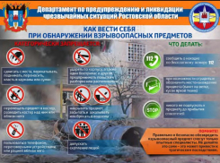 Что делать при обнаружении взрывоопасных предметов