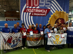 Серебро регионального фестиваля ГТО завоевала команда пенсионеров из Волгодонска 