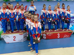 Волгодонские гимнастки вернулись из Нальчика с медалями
