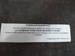 «О нас просто в Москве не знали»: сотрудники «Россетей» действительно собирают показания счетчиков в новой части Волгодонска 