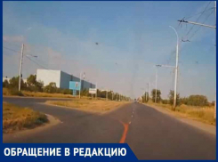 После нанесения разметки исчез поворот с Жуковского шоссе в Волгодонске