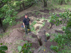 Волгодонские поисковики нашли останки лейтенанта Красной Армии