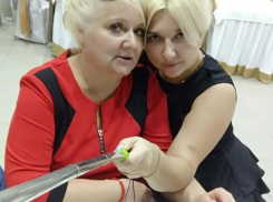 Анна Олюнина и ее мама Лариса