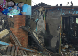 Оставшаяся в живых при пожаре 13-летняя школьница находится в тяжелом состоянии в больнице Волгодонска 