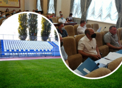 Депутаты Волгодонска хотят сразиться в футболе с городской администрацией на новом поле стадиона «Труд»