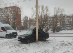 Снег в Волгодонске привел к ДТП