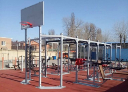 На стадионе «Труд» появилась новая спортивная площадка для подготовки к сдаче норм ГТО