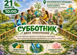 Сделаем Волгодонск немного чище: 21 марта горожан приглашают на субботник 