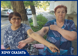 Мать полицейского избила клюкой двух пенсионерок и облила краской автомобиль у отдела полиции в Волгодонске