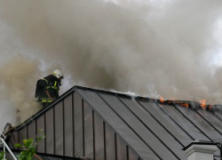 В Морозовском районе произошел пожар на улице Вязов