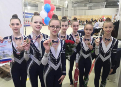 Юные гимнастки из Волгодонска завоевали сердца жюри «Крымской весны» 