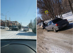 Две крупные аварии произошли в Волгодонске в новой и старой части города 