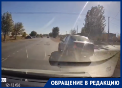 «Чуть не поймал логана в зад»: волгодонец снял на видео обгон справа 