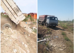 Строительный бой свалили под окна волгодонцам: за свалку отходов нарушитель понесет максимальное наказание