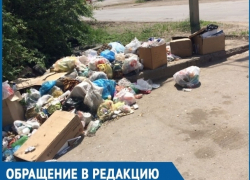 Жители улицы Степной в Волгодонске зарастают мусором из-за отсутствия контейнеров