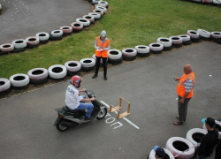 Волгодонские скутеристы устроили гонки в День защиты детей