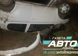 В станице Романовской 16-летний водитель перевернулся на бабушкиной «Тойоте»