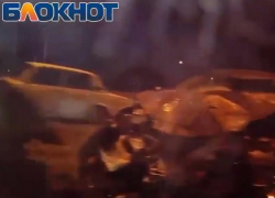 Последствия страшной аварии на мосту в Волгодонске попали на видео