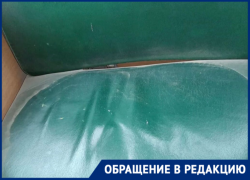 «В таком общественном транспорте противно ехать»: пыльные салоны автобуса показал волгодонец