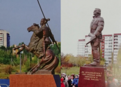 17 лет назад Волгодонск увековечил подвиги Бакланова и Ушакова в двух памятниках 