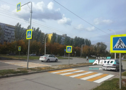 На проспекте Курчатова появился новый пешеходный переход
