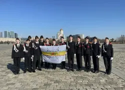 Школьники из Волгодонска заняли первое место на общероссийском кадетском сборе в Москве
