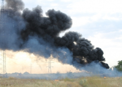 Небо над Волгодонском затянуло черной пеленой  (ВИДЕО)