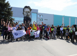 В Волгодонске машиностроители открыли новый велосезон