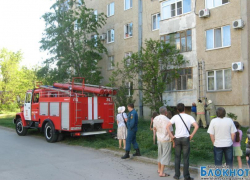 В Волгодонске три пожарные машины приехали на пригоревший ужин