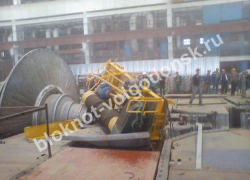 На Ростовской АЭС ЧП -  часть подъемного крана упала на турбину