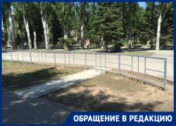 «Пешеходную дорожку на Ленина перекрыли забором»: волгодонец 