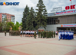 В Волгодонске определили победителей Смотра строя и песни молодежных отрядов «Мы – будущее России!»