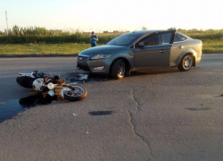 Мотоциклиста сбили на В-9 в Волгодонске