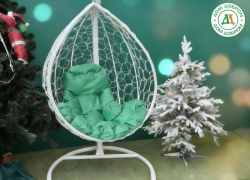 Товар дня: кресло подвесное М "Капля" белое всего 6550₽