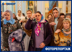 Как прошла Праздничная Божественная литургия в Волгодонске