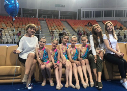 Красавицы гимнастки из Волгодонска поднялись на пъедестал Всероссийского турнира