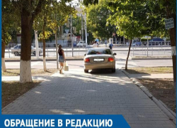 Водитель решил «перейти» по пешеходному переходу? – волгодонцы о странном поведении автомобилиста