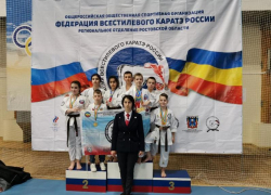 Блистательные результаты показали волгодонские каратисты на чемпионате и первенстве региона