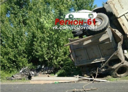 Молодой водитель погиб в жутком столкновении с КамАЗом на трассе Ростов-Волгодонск