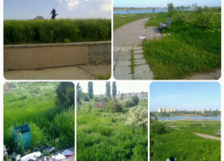 Набережная Волгодонска выглядит словно после бомбежки