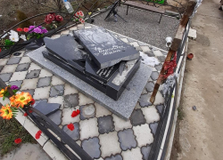 Вандалы устроили погром на могиле волгодонца Вадима Войтова, трагически погибшего два года назад 