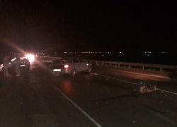 Страшное ДТП с участием четырех автомобилей на трассе Цимлянск-Волгодонск попало на видео